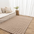 Amelie Plush Washable Rug Dark Beige