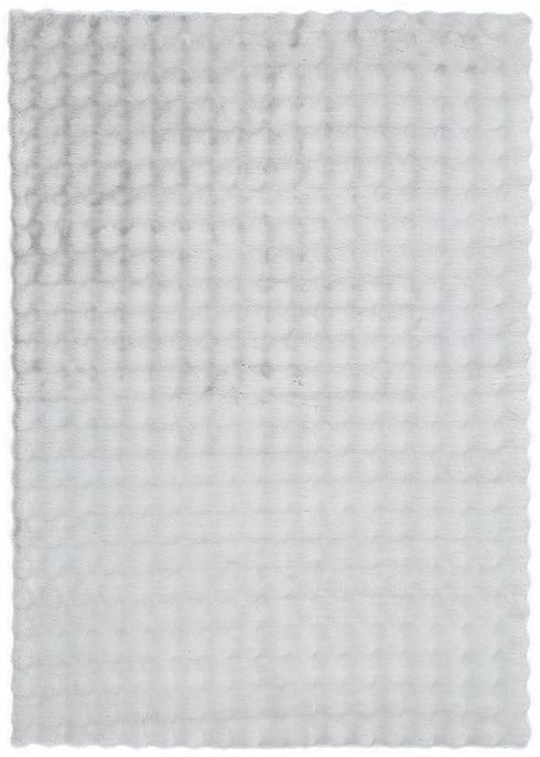 Amelie Plush Washable Rug Silver