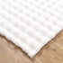 Amelie Plush Washable Rug White