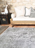 Distressed Vintage Chilaz Grey Rug