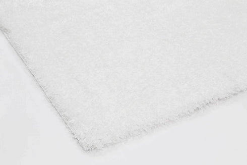 Adelie Shaggy White Rug