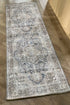 Distressed Vintage Kendra Ash Runner Rug