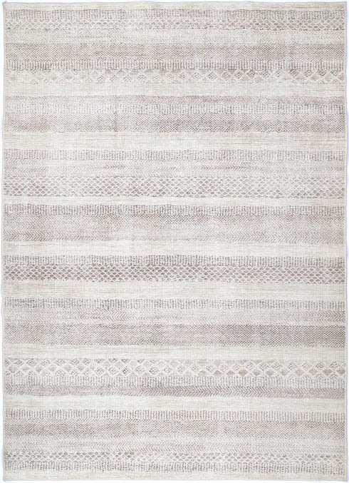 Mojave Lines Desert Beige Washable Rug